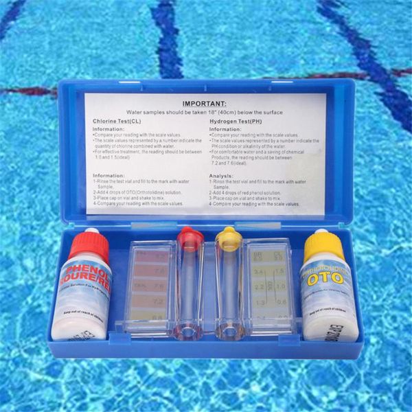 newly 1 set ph chlorine water quality test kit hydrotool testing kit accessories for swimming pool 19ing
newly 1 set ph chlorine water quality test kit hydrotool testing kit accessories for swimming pool 19ing