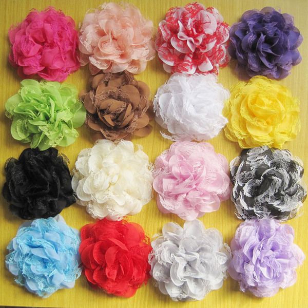 double lace chiffon flower clothing accessories for baby girl headbands hair clips girls corsage flower hair accessories pgraphy props, Slivery;white
double lace chiffon flower clothing accessories for baby girl headbands hair clips girls corsage flower hair accessories pgraphy props, Slivery;white
