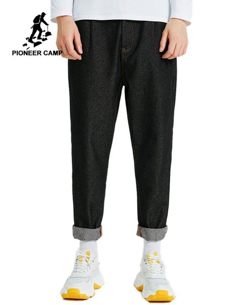 pioneer camp causal men's jean solid black cotton streetwear fashion mens trousers anz907414t, Blue
pioneer camp causal men's jean solid black cotton streetwear fashion mens trousers anz907414t, Blue