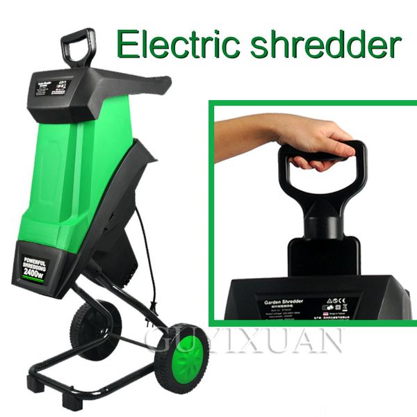 

multifunctional leaf branch shredder high-power electric shredder garden tool wood chipper can be broken diameter 4cm branches