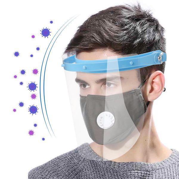 clear face shield mask with 10 replaceable plastic protective film anti-fog full protection masks reusable transparent mask
clear face shield mask with 10 replaceable plastic protective film anti-fog full protection masks reusable transparent mask