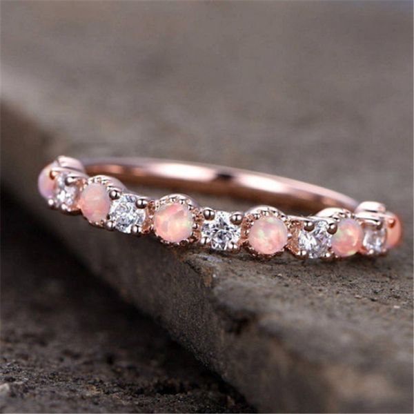rose gold color plated artificial opal rings for women euramerican fashion tiny inlaid zircon wedding rings women party jewelry, Silver
rose gold color plated artificial opal rings for women euramerican fashion tiny inlaid zircon wedding rings women party jewelry, Silver