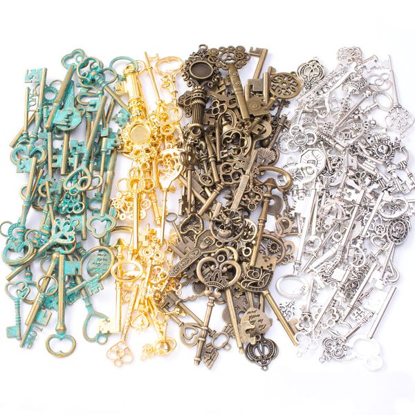 50g 100g mixed key charms antique silver diy pendant charms bracelets craft metal zinc alloy charms for jewelry making supplies, Blue;slivery
50g 100g mixed key charms antique silver diy pendant charms bracelets craft metal zinc alloy charms for jewelry making supplies, Blue;slivery