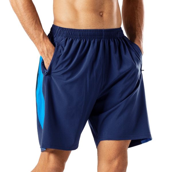 summer men sports running shorts with zip pocket soccer tennis gym quick dry breathable outdoor jogging shorts, Black;blue
summer men sports running shorts with zip pocket soccer tennis gym quick dry breathable outdoor jogging shorts, Black;blue