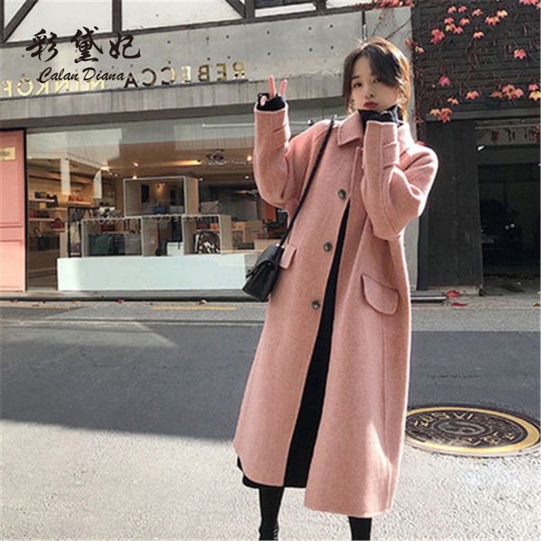 korean coats for women clothes 2019 autumn winter coat fashion clothing single button coat plus size clothes warm, Black
korean coats for women clothes 2019 autumn winter coat fashion clothing single button coat plus size clothes warm, Black