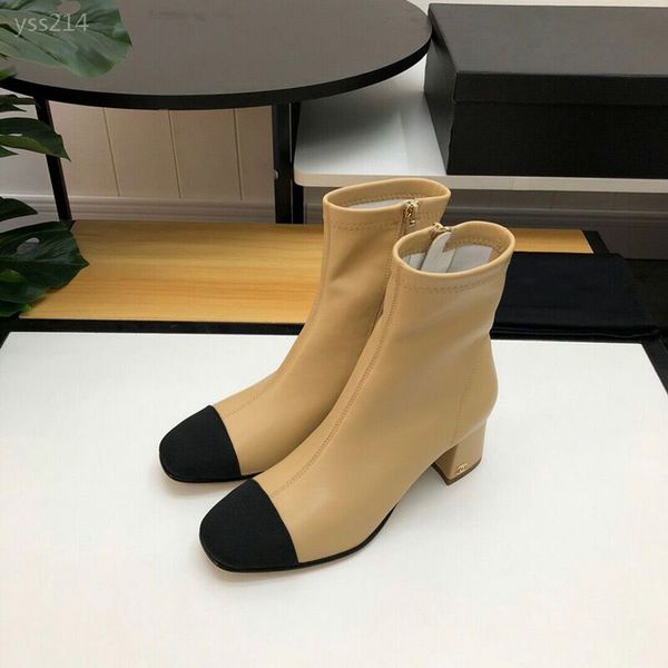 classic autumn and winter european station layer leather thick heel short boots elastic boots factory direct sales size 35-40cm, Black
classic autumn and winter european station layer leather thick heel short boots elastic boots factory direct sales size 35-40cm, Black