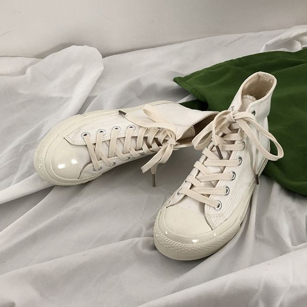 autumn new canvas shoes female white wild high-women's sports shoes korean student running for women -39
autumn new canvas shoes female white wild high-women's sports shoes korean student running for women -39