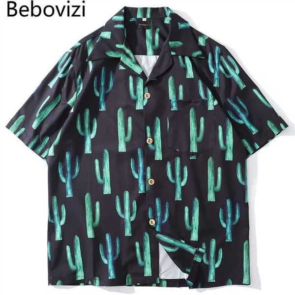 bebovizi summer fashion full cactus print hawaiian shirts streetwear hip hop casual tropical beach short sleeve shirt men, White;black
bebovizi summer fashion full cactus print hawaiian shirts streetwear hip hop casual tropical beach short sleeve shirt men, White;black