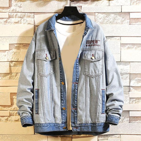 long sleeve men denim jacket harajuku casual coat hip hop color clock male fashion oversized streetwear sudaderas hombre, Black;brown
long sleeve men denim jacket harajuku casual coat hip hop color clock male fashion oversized streetwear sudaderas hombre, Black;brown