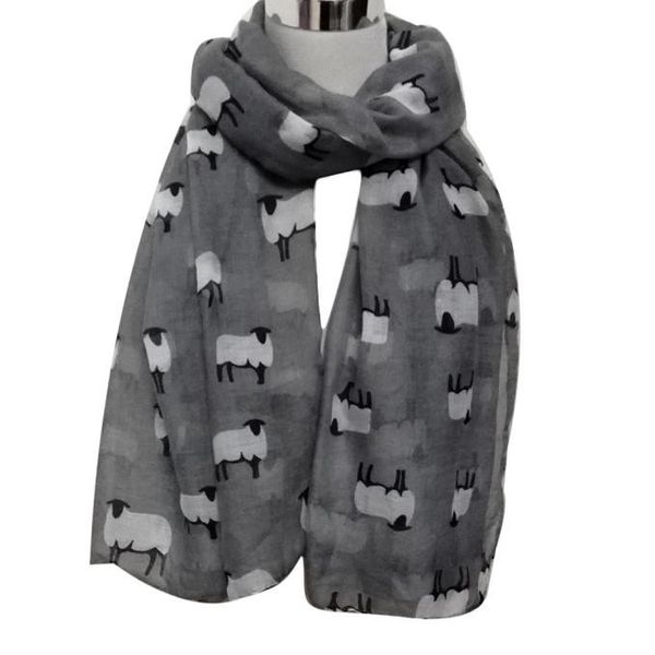 women scarf women cute sheep print scarf 2019 new lady long soft wraps shawl spring scarves cachecol feminino inverno@py, Blue;gray
women scarf women cute sheep print scarf 2019 new lady long soft wraps shawl spring scarves cachecol feminino inverno@py, Blue;gray