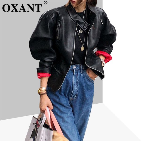 oxant женские пальто pu куртки 2018 весна новый мотоцикл воротник-стойка искусственная кожа куртки пальто и куртки женщин, Black;brown
oxant женские пальто pu куртки 2018 весна новый мотоцикл воротник-стойка искусственная кожа куртки пальто и куртки женщин, Black;brown