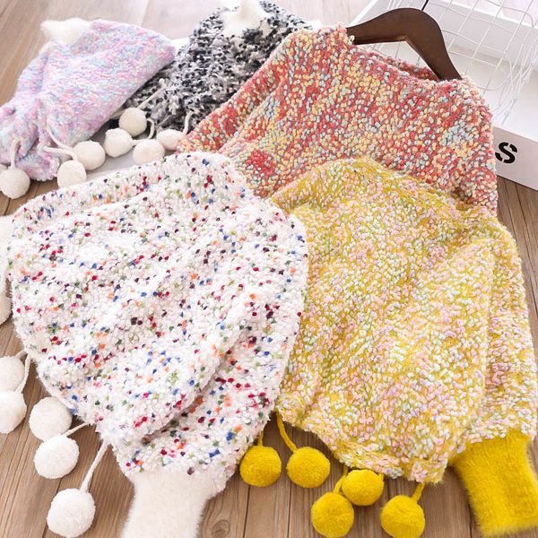 детские девушки dot tassels шаровой вязаные свитера втулка летучей мыши прекрасной модная одежда 2019 новых горячая продажа осени милых дете, Blue 
детские девушки dot tassels шаровой вязаные свитера втулка летучей мыши прекрасной модная одежда 2019 новых горячая продажа осени милых дете, Blue