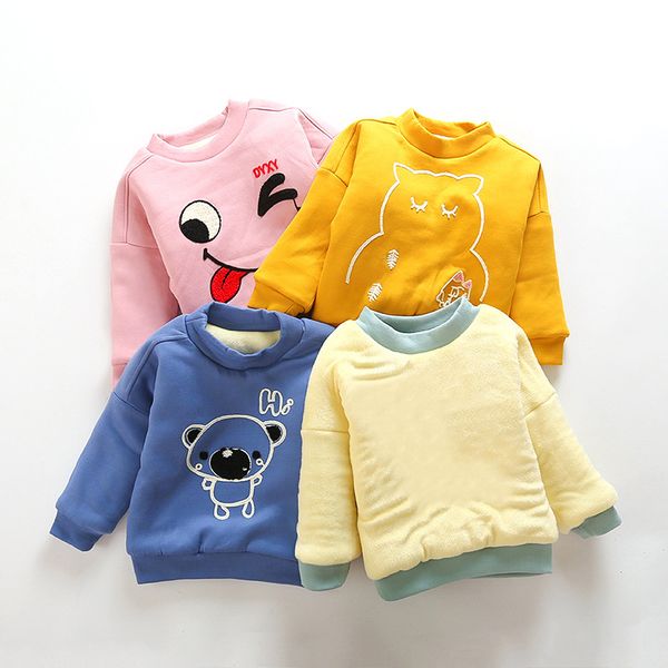 baby boys girls clothes children winter thick toddler casual sweater kids plus velvet costume cartoon animals clothing, Black
baby boys girls clothes children winter thick toddler casual sweater kids plus velvet costume cartoon animals clothing, Black