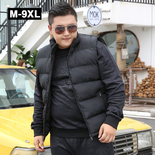 mens vest loose women autumn winter extra large black solid cotton vest fat mens jackets warm vest new designer coats plus size, Black;white
mens vest loose women autumn winter extra large black solid cotton vest fat mens jackets warm vest new designer coats plus size, Black;white