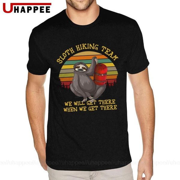 black sloth hiking team we will get there for dark tee shirt for men short sleeve cotton round neck tee shirt, White;black
black sloth hiking team we will get there for dark tee shirt for men short sleeve cotton round neck tee shirt, White;black
