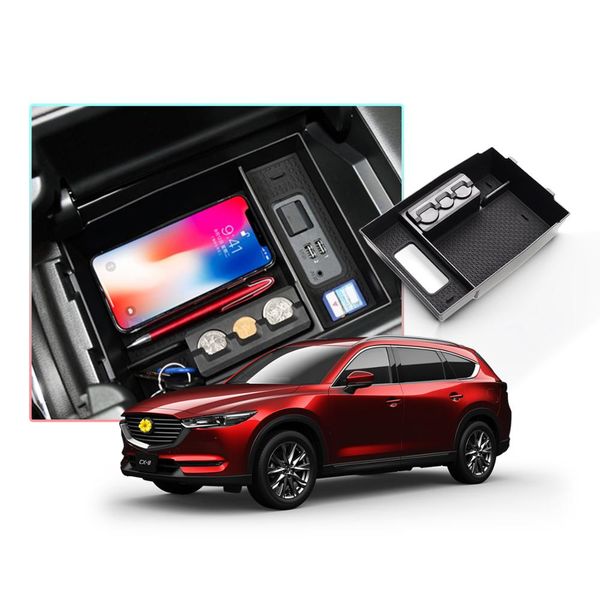 lfotpp car central storage box for cx8 2018 non-slip rubber armrest box control storage auto interior accessories
lfotpp car central storage box for cx8 2018 non-slip rubber armrest box control storage auto interior accessories