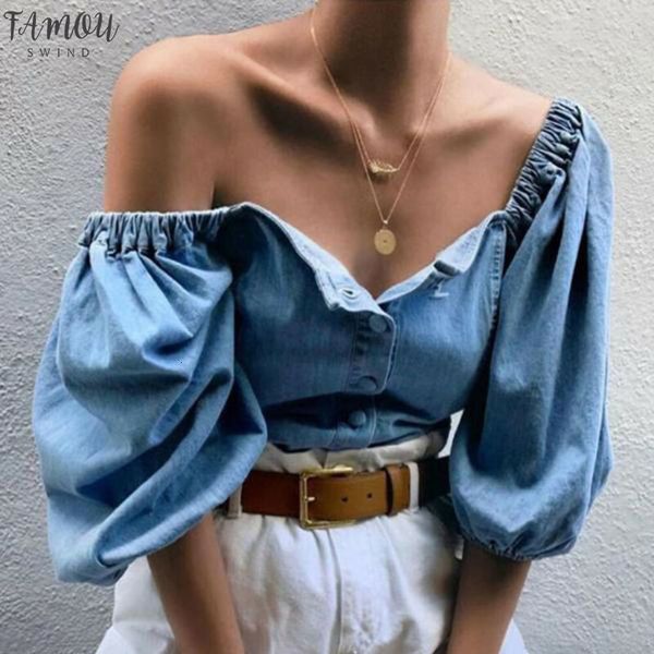 2020 тенденции моды горячие женщины сыпучие denim длинные фонариков sleevet рубашки женские лето осень повседневная пуговицы tops новый уник, White
2020 тенденции моды горячие женщины сыпучие denim длинные фонариков sleevet рубашки женские лето осень повседневная пуговицы tops новый уник, White