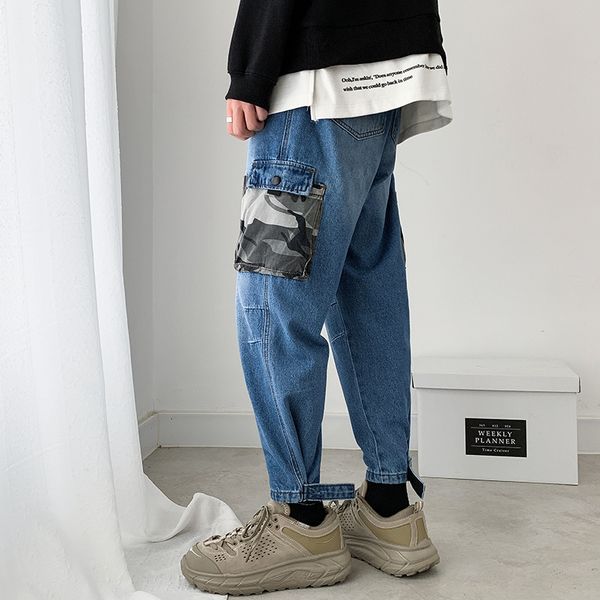 2019 men's subsidies camouflage work casual pants stretch slim fit classic cargo pocket blue jeans biker denim trousers -3xl
2019 men's subsidies camouflage work casual pants stretch slim fit classic cargo pocket blue jeans biker denim trousers -3xl