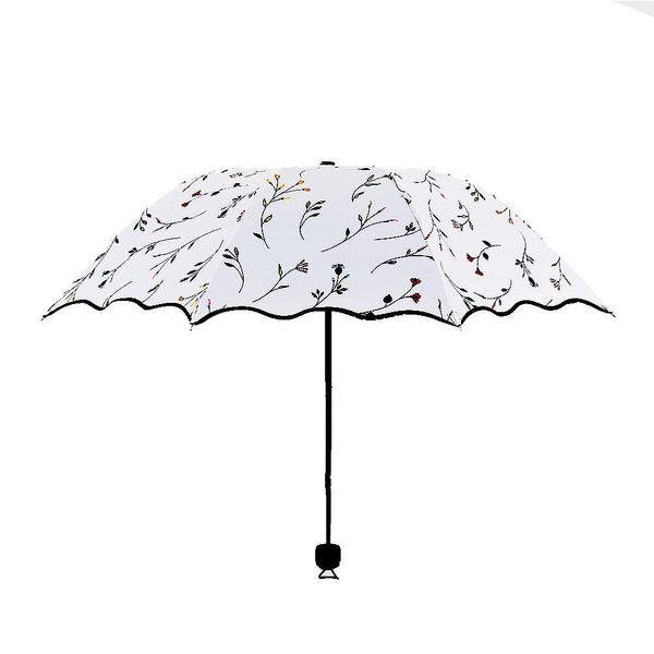 becautiful flower 3 folding umbrella woman anti-uv 50+ uv sun protection umbrellas windproof black coating 8k parasols umbrellas y200324
becautiful flower 3 folding umbrella woman anti-uv 50+ uv sun protection umbrellas windproof black coating 8k parasols umbrellas y200324