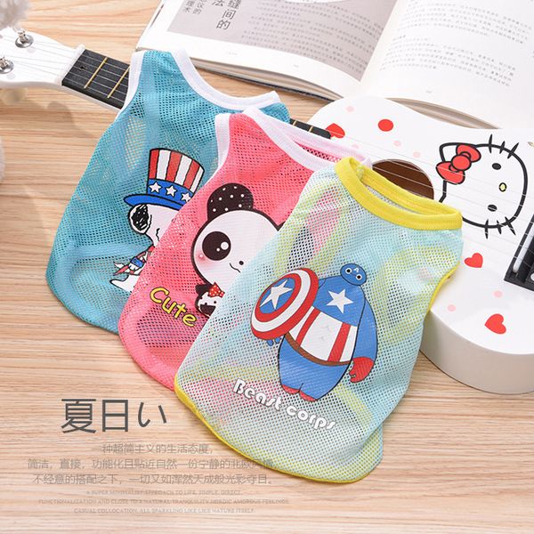 vest thin dog clothes summer clothes teddy bear keji small dog puppy cat t-shirt breathable sun protection
vest thin dog clothes summer clothes teddy bear keji small dog puppy cat t-shirt breathable sun protection