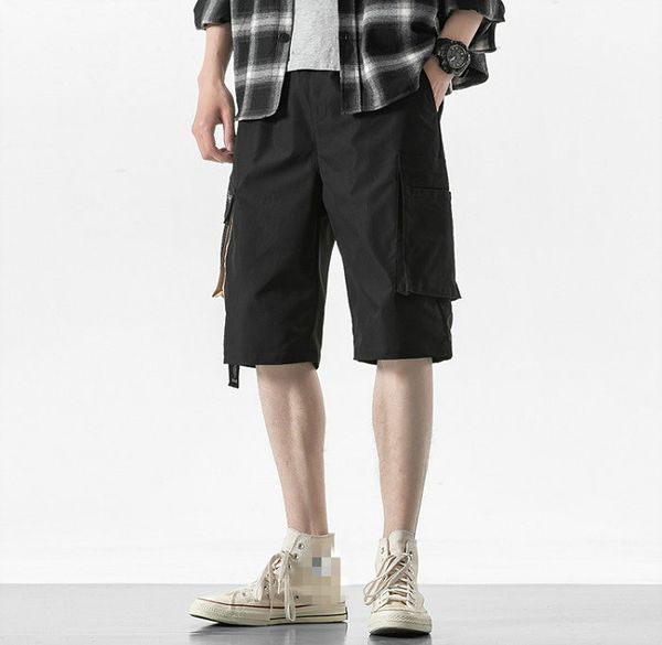 brand summer streetwear cargo shorts men casual cotton mens шорты до колен ribbons hip hop карманы бич человек шорты бермуды, White;black
brand summer streetwear cargo shorts men casual cotton mens шорты до колен ribbons hip hop карманы бич человек шорты бермуды, White;black
