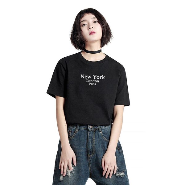kpop опрятный стиль письмо графические отпечатки топы женщины лето 2019 новый белый свободный футболка с коротким рукавом ulzzang школьница, White
kpop опрятный стиль письмо графические отпечатки топы женщины лето 2019 новый белый свободный футболка с коротким рукавом ulzzang школьница, White