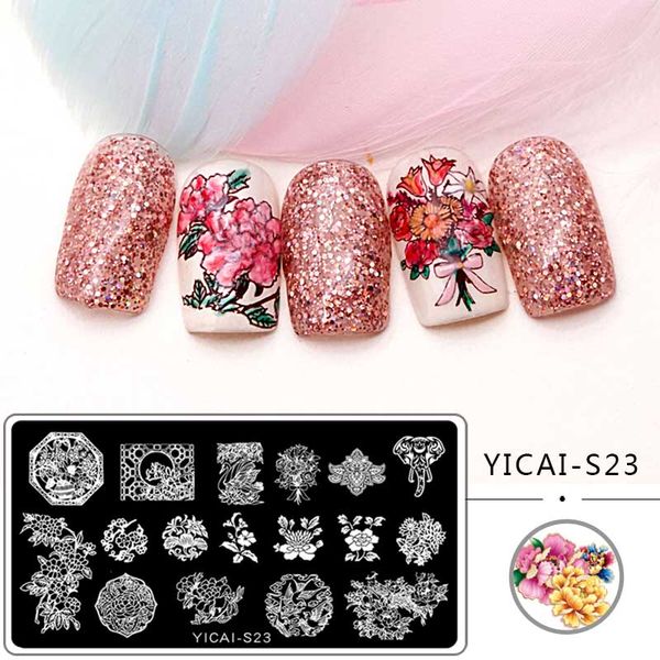 nail stamping plates stainless steel rose image stamping nail art manicure template stamp tools, White
nail stamping plates stainless steel rose image stamping nail art manicure template stamp tools, White
