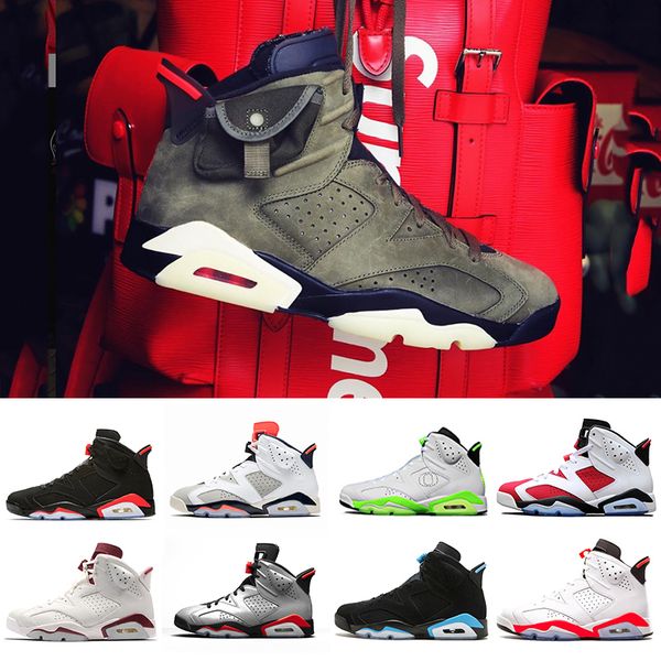 2019 travis scotts x 6 medium olive 6s men basketball shoes tinker black infrared cactus jack sport blue oregon mens sports sneakers 7-13
2019 travis scotts x 6 medium olive 6s men basketball shoes tinker black infrared cactus jack sport blue oregon mens sports sneakers 7-13