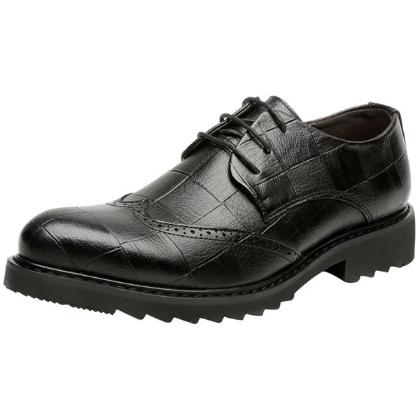 men's leather shoes, leather size 46 block carved business suits, 45 british men's shoes, Black
men's leather shoes, leather size 46 block carved business suits, 45 british men's shoes, Black