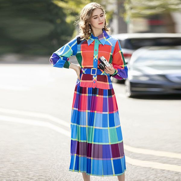 продвижение женские дамы дизайнер платье женщины элегантный сезон темперамент длинным рукавом напечатано плиссированные юбки с beltl104, Black;gray
продвижение женские дамы дизайнер платье женщины элегантный сезон темперамент длинным рукавом напечатано плиссированные юбки с beltl104, Black;gray