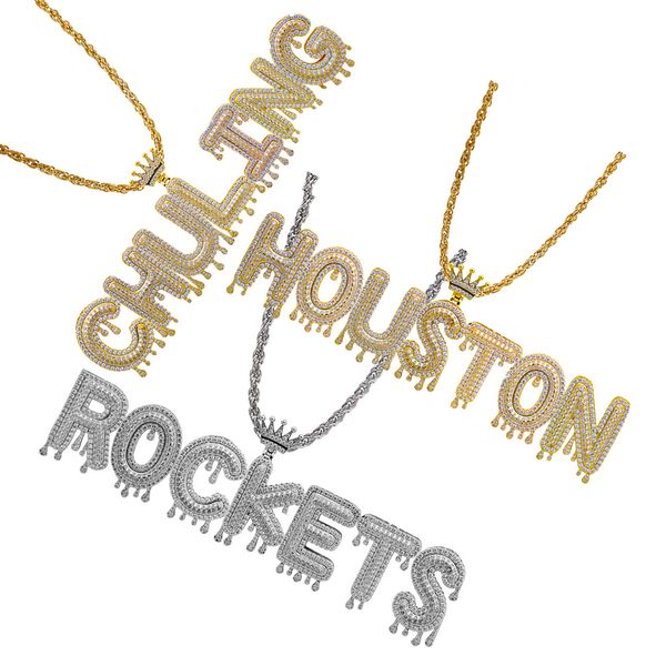 personalized diamond a-z crown initial letter custom name pendant necklace iced out cz 18k gold plated hiphop diy jewelry for men women, Silver
personalized diamond a-z crown initial letter custom name pendant necklace iced out cz 18k gold plated hiphop diy jewelry for men women, Silver