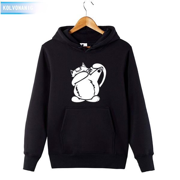 animal dabbing cat graphic print men's hoodies 2018 new autumn&winter funny sweatshirt hip hop sportswear for man clothes hood, Black
animal dabbing cat graphic print men's hoodies 2018 new autumn&winter funny sweatshirt hip hop sportswear for man clothes hood, Black