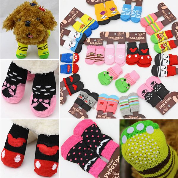 pet dog cat socks for winter cute puppy dogs soft cotton anti-slip knit weave sock skid bottom dog cat socks clothes an2879
pet dog cat socks for winter cute puppy dogs soft cotton anti-slip knit weave sock skid bottom dog cat socks clothes an2879