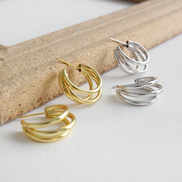 925 sterling silver earrings for woman geometry circle sutd earring pendientes plata de ley 925 mujer jewellery brincos para, Golden;silver
925 sterling silver earrings for woman geometry circle sutd earring pendientes plata de ley 925 mujer jewellery brincos para, Golden;silver
