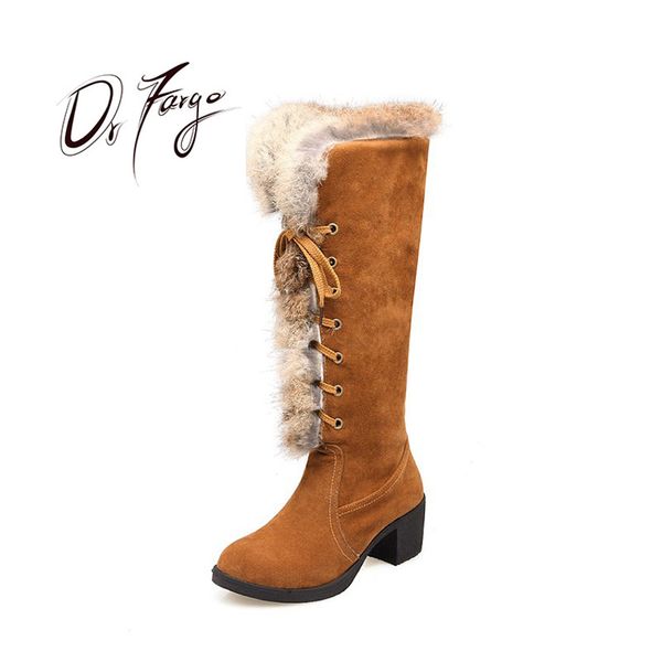 drfargo winter shoes women snow boots knee high boots plush fur lace up square high heel nubuck round toe black size 34-43
drfargo winter shoes women snow boots knee high boots plush fur lace up square high heel nubuck round toe black size 34-43