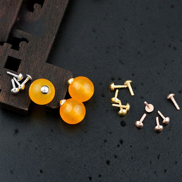 5pcs/lot 925 sterling silver flat head screw pins 6x3mm t-needle tray bead bracket ser end cap diy jewelry findings supplier, Blue;slivery
5pcs/lot 925 sterling silver flat head screw pins 6x3mm t-needle tray bead bracket ser end cap diy jewelry findings supplier, Blue;slivery