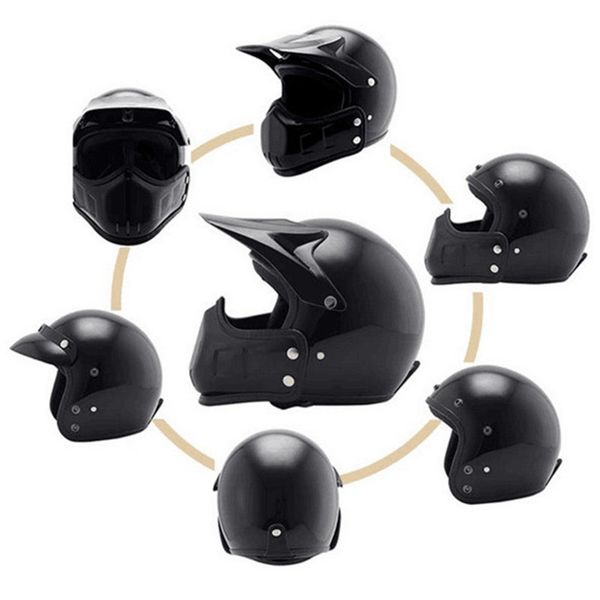 motorcycle helmet cascos para moto full face casco vintage jet capacetes de motociclista off road casco matte black l
motorcycle helmet cascos para moto full face casco vintage jet capacetes de motociclista off road casco matte black l