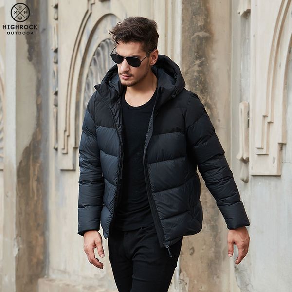 highrock winter stitching bread clothing outdoor thick windproof down jacket men's short fashion trend hooded jacket v133, Blue;black
highrock winter stitching bread clothing outdoor thick windproof down jacket men's short fashion trend hooded jacket v133, Blue;black