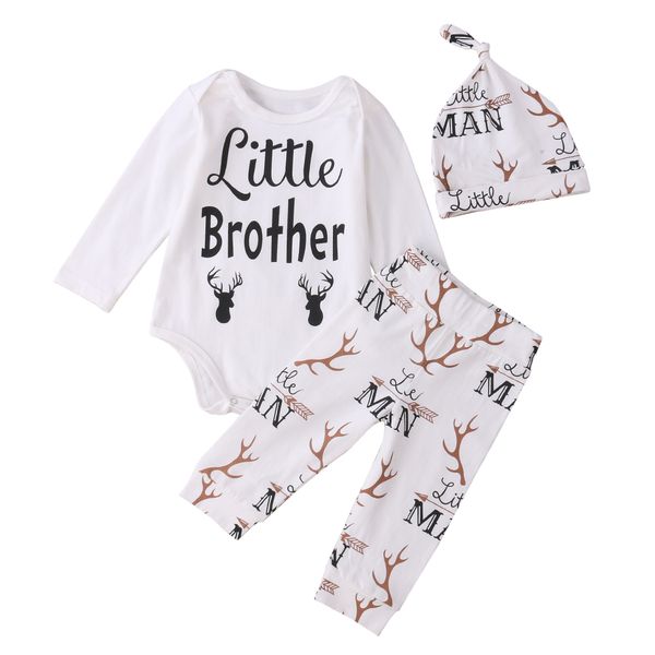 newborn baby boy deer clothes white infant fashion toddler babysuit kids print long pants hat 3pcs outfit set
newborn baby boy deer clothes white infant fashion toddler babysuit kids print long pants hat 3pcs outfit set