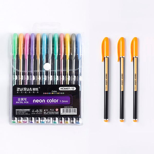 12/24/36pcs neon color highlighter pen ballpoint 1.0mm marker pens for calligraphy liner painting drawing art school a6897
12/24/36pcs neon color highlighter pen ballpoint 1.0mm marker pens for calligraphy liner painting drawing art school a6897