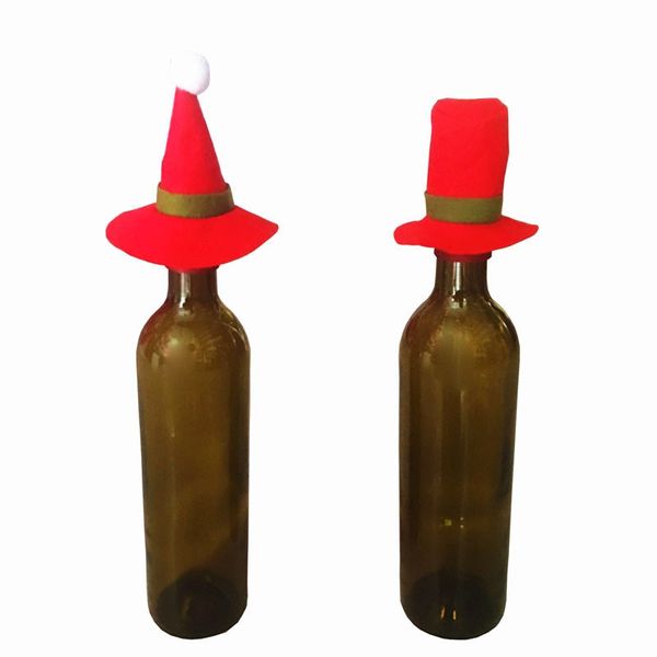 2pcs ay - hq250 christmas decoration hat wine bottle decorated small hat 
2pcs ay - hq250 christmas decoration hat wine bottle decorated small hat