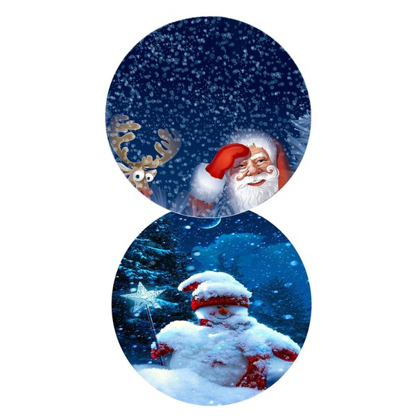 2pieces tablecloth - round table cloth great for buffet table, parties, holiday, 47inch (120cm
2pieces tablecloth - round table cloth great for buffet table, parties, holiday, 47inch (120cm