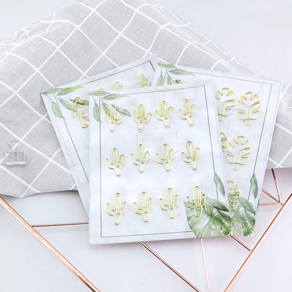 12pcs/pack ins gold flamingo cactus paper clip metal bookmarks bookmark tag clip for book stationery drop shipping 
12pcs/pack ins gold flamingo cactus paper clip metal bookmarks bookmark tag clip for book stationery drop shipping