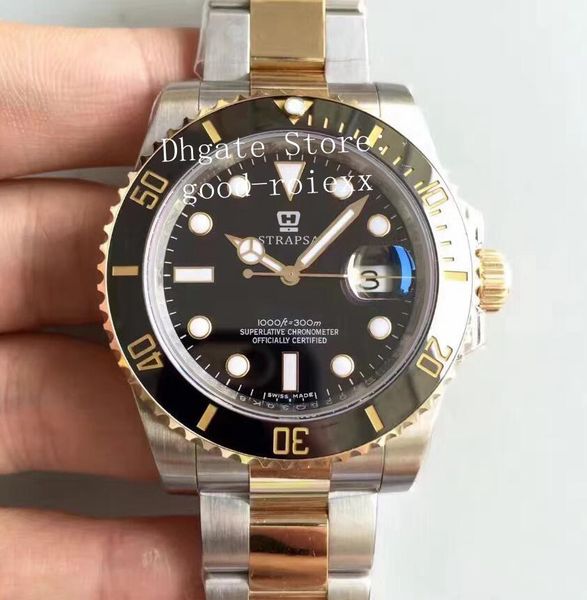 luxury v7 version watch mens automatic eta 2836 movement real wrapped 18k gold never fade dive sport 116613 n factory oyster men watches, Slivery;brown
luxury v7 version watch mens automatic eta 2836 movement real wrapped 18k gold never fade dive sport 116613 n factory oyster men watches, Slivery;brown