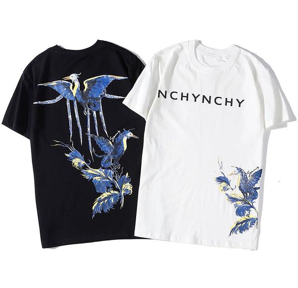 new summer t shirt men crane fashion tees shirts letters printed casual designer women t-shirt 19fw logo clothing, White;black
new summer t shirt men crane fashion tees shirts letters printed casual designer women t-shirt 19fw logo clothing, White;black