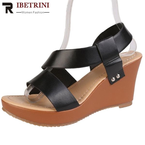 ribetrini женщины летняя обувь женщины open toe платформы golden клинья сандалии на резинке ручной работы сандалии, Black
ribetrini женщины летняя обувь женщины open toe платформы golden клинья сандалии на резинке ручной работы сандалии, Black