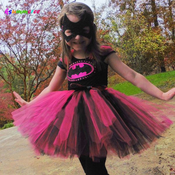 ksummeree pink batman girls tutu dress with mask super hero dress kids cosplay halloween costume dresses, Red;yellow
ksummeree pink batman girls tutu dress with mask super hero dress kids cosplay halloween costume dresses, Red;yellow