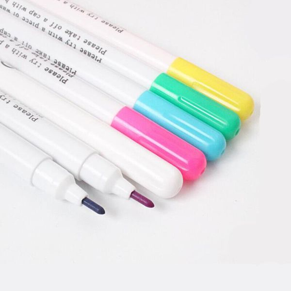 3pcs seven color soluble cross stitch markers pens markers fabric ink patchwork marking diy needlework sewing tool, Black
3pcs seven color soluble cross stitch markers pens markers fabric ink patchwork marking diy needlework sewing tool, Black