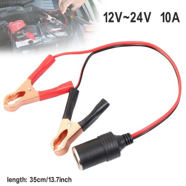 12v10a car battery terminals clamp clip car electronic ette lighter charger cable female socket plug adapter accesories
12v10a car battery terminals clamp clip car electronic ette lighter charger cable female socket plug adapter accesories