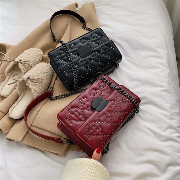 wenyujh rivet chain small crossbody bags for women 2020 shoulder messenger bag lady luxury handbags bolsos mujer
wenyujh rivet chain small crossbody bags for women 2020 shoulder messenger bag lady luxury handbags bolsos mujer